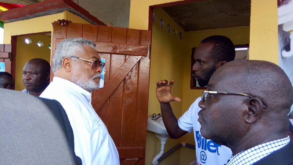 Presidential Inspection of Samalex Sanitation Facilities